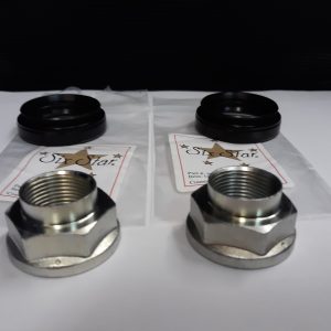 Six-Star OEM Front Axle Inner Seal & Subaru Genuine Axle Nut (Kit)