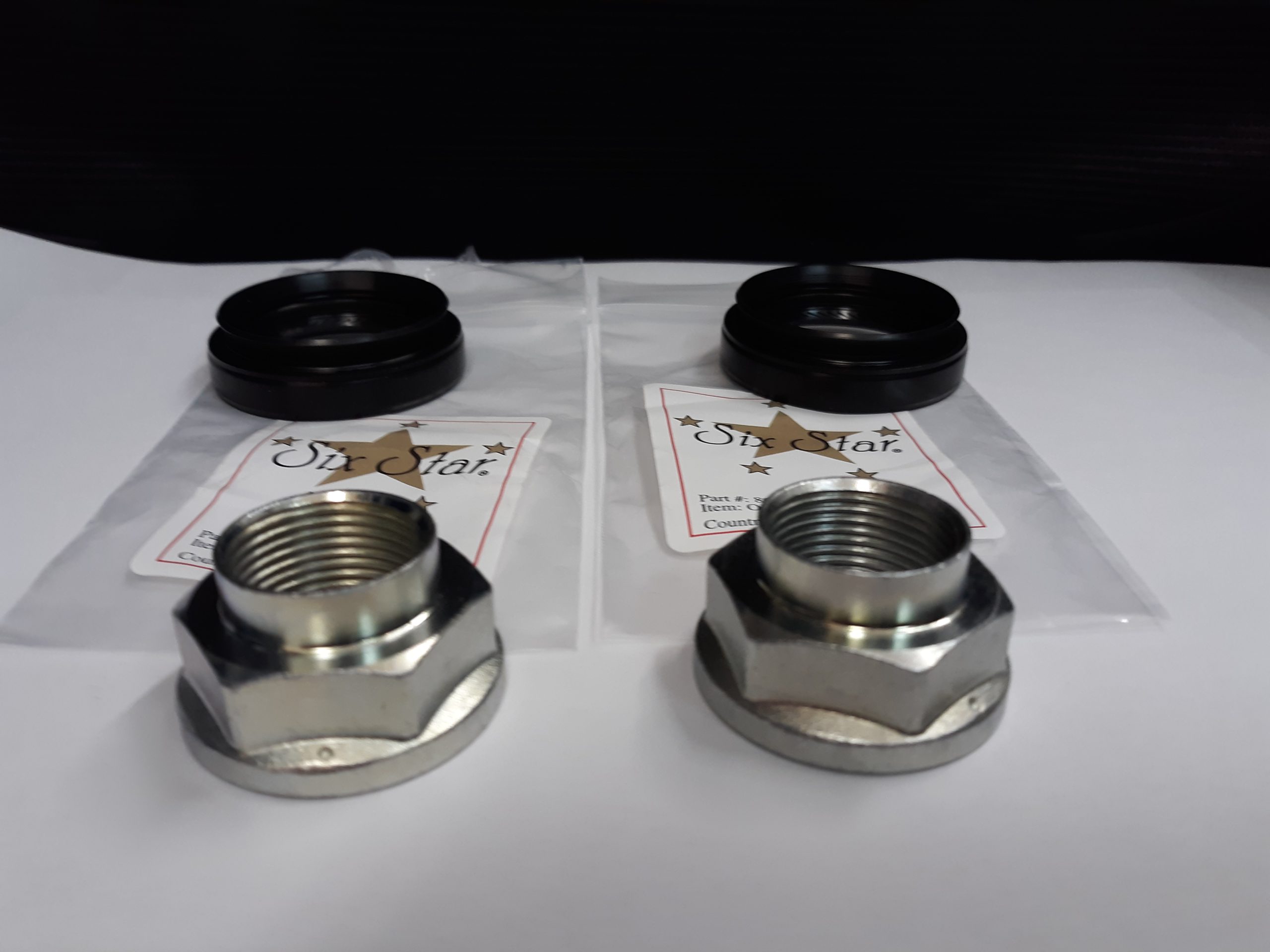 Six-Star OEM Front Axle Inner Seal & Subaru Genuine Axle Nut (Kit)