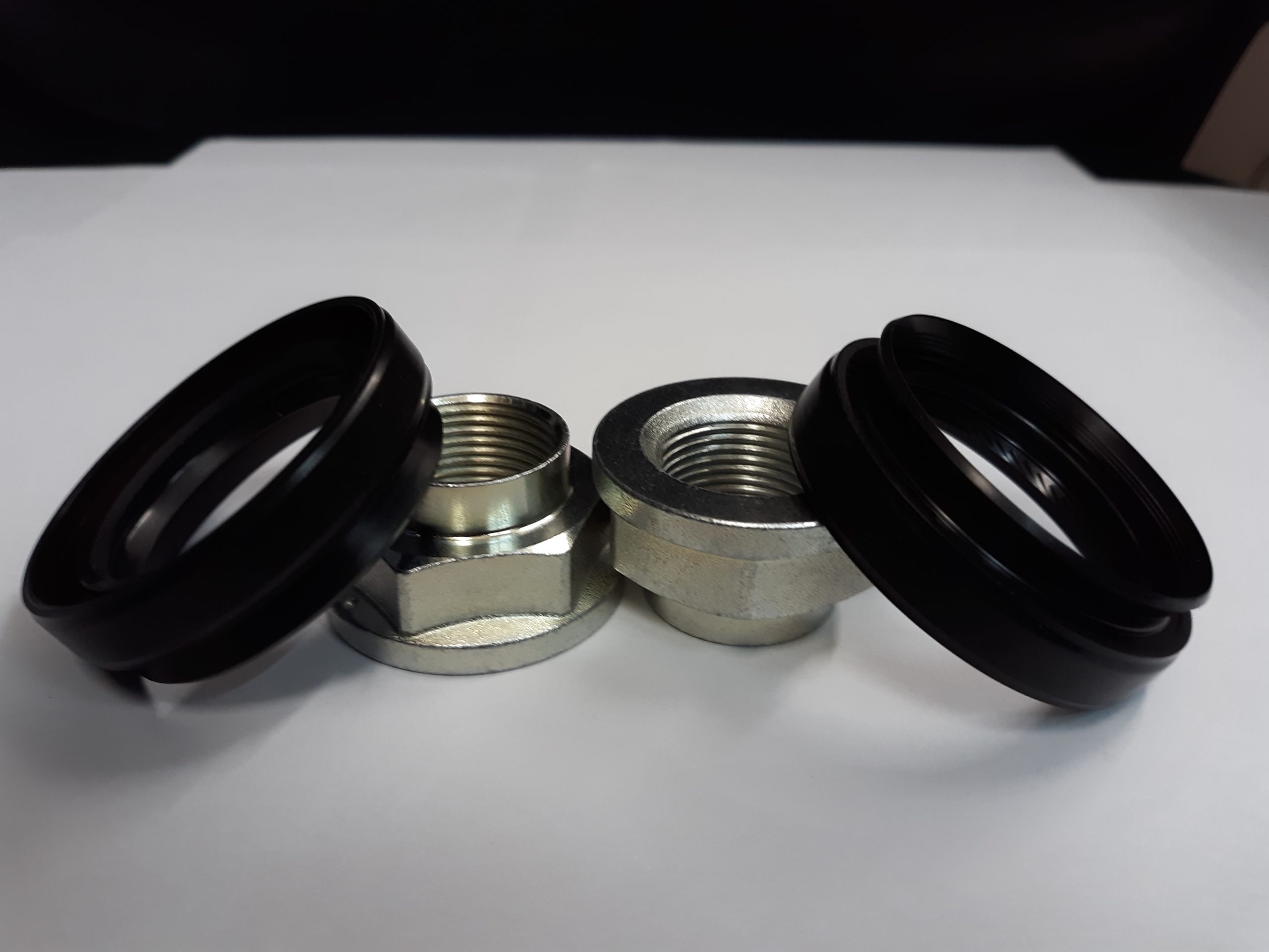 Six-Star OEM Front Axle Inner Seal & Subaru Genuine Axle Nut (Kit) - Image 2